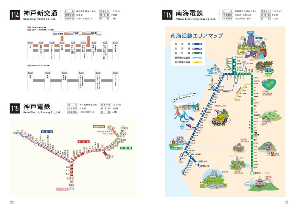 日本の路線図 で全国149社の路線図を見比べる もう それは旅だ 3ページ目 3ページ中 Qjweb クイック ジャパン ウェブ
