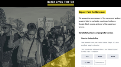 Black Lives Matter: Urgent Donation Needed
