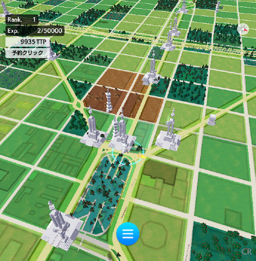 ブエノスアイレスの街区構想(c)テクテクライフ 画面は開発中のものです
