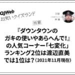 お笑いクイズランド問題