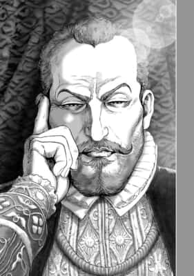 『信長を殺した男〜日輪のデマルカシオン〜』1巻