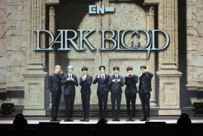 ENHYPEN 4th Mini Album『DARK BLOOD』メディアショーケース （P）&（C）BELIFT LAB Inc.
