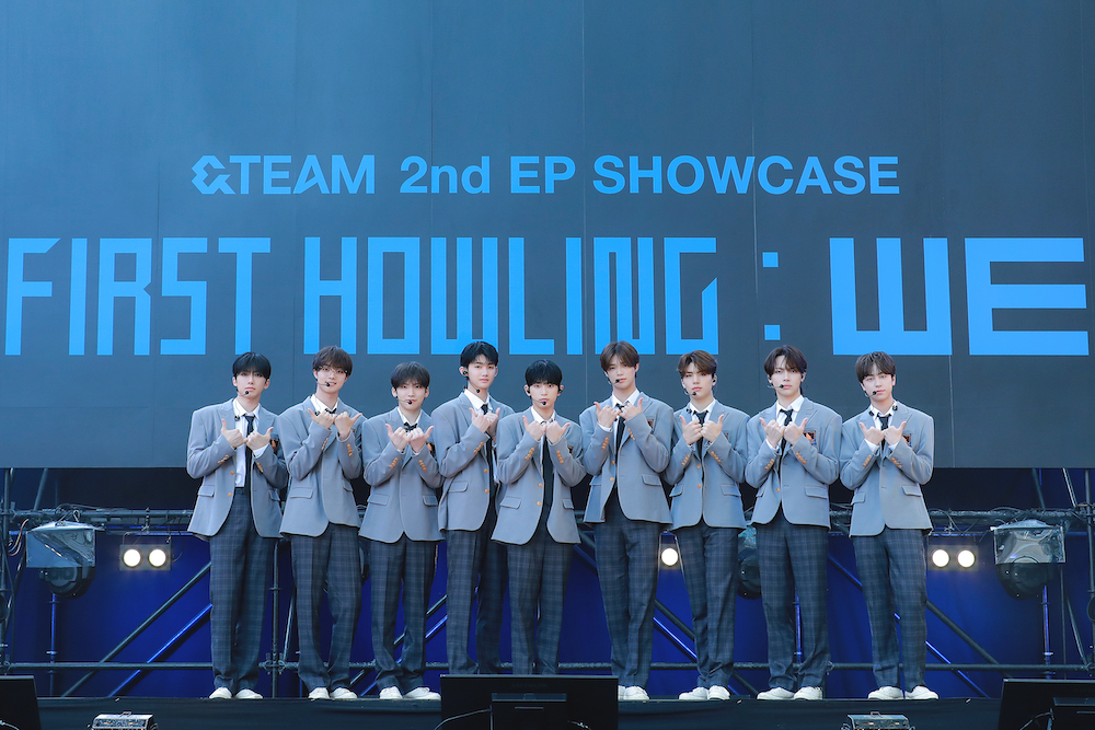 &TEAM／『&TEAM 2nd EP SHOWCASE [First Howling : WE] 』より （C）HYBE LABELS JAPAN