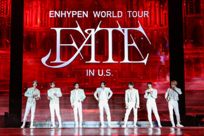 『ENHYPEN WORLD TOUR ‘FATE’』ロサンゼルス公演より （P）&（C） BELIFT LAB Inc.