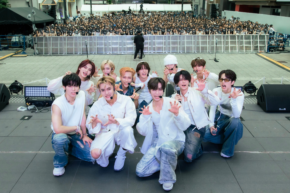 『INI 3RD ALBUM“THE ORIGIN”発売記念シークレットライブ』より (C)LAPONE ENTERTAINMENT