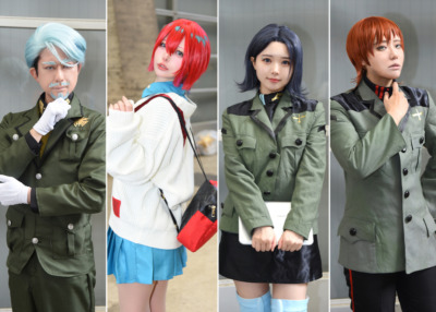 （左から）TOMOZOさん、むうにゃさん、トキワさん、縹（はなだ）さん
