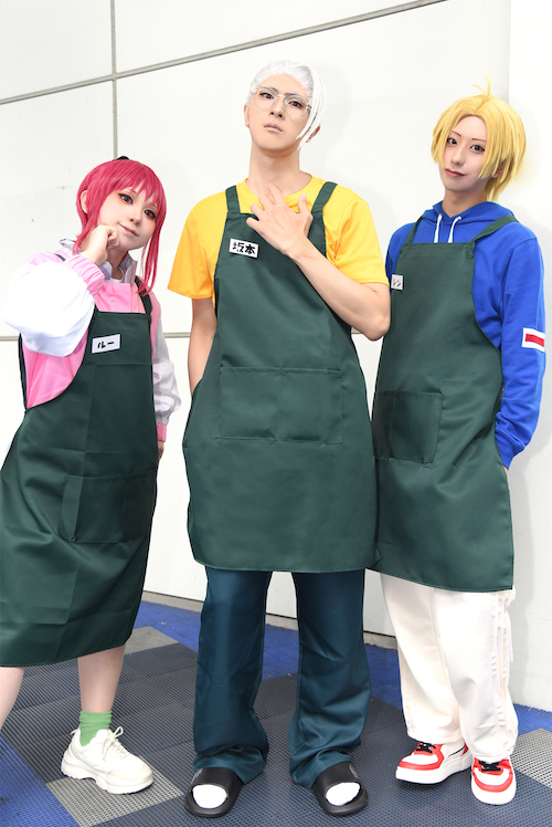 （左から）なかはらさん、難波零号さん、ムムさん
