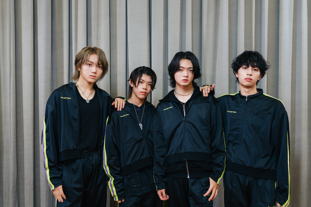 teamC／（左から）TAICHI、COTA、RUI、YUTA（写真提供＝BMSG）