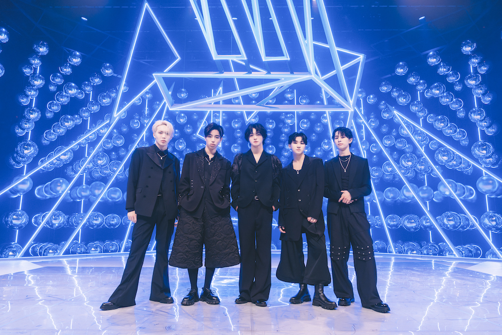 Team Space（左から：RAIKI、GOICHI、RUI、KANTA、YUTA）／写真提供＝BMSG
