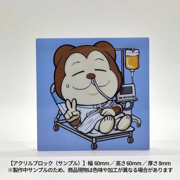 【アクリルブロック】『毎日酒を飲みながらゲーム実況してたら膵臓が爆発して何度も死にかけた話』（著・たろちん／イラスト・くらっぺ）