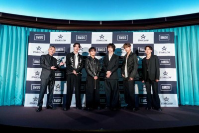 『BMSG 3rd BOYS GROUP【STARGLOW】プレデビュー記者会見』より