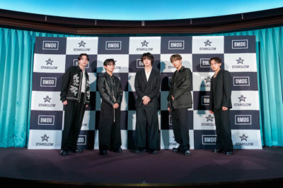 『BMSG 3rd BOYS GROUP【STARGLOW】プレデビュー記者会見』より