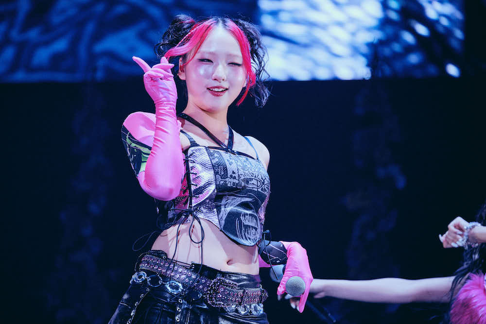 CHIKA／HANA 1st FANMEETING『HANA with HONEYs』より（撮影＝きるけ。）