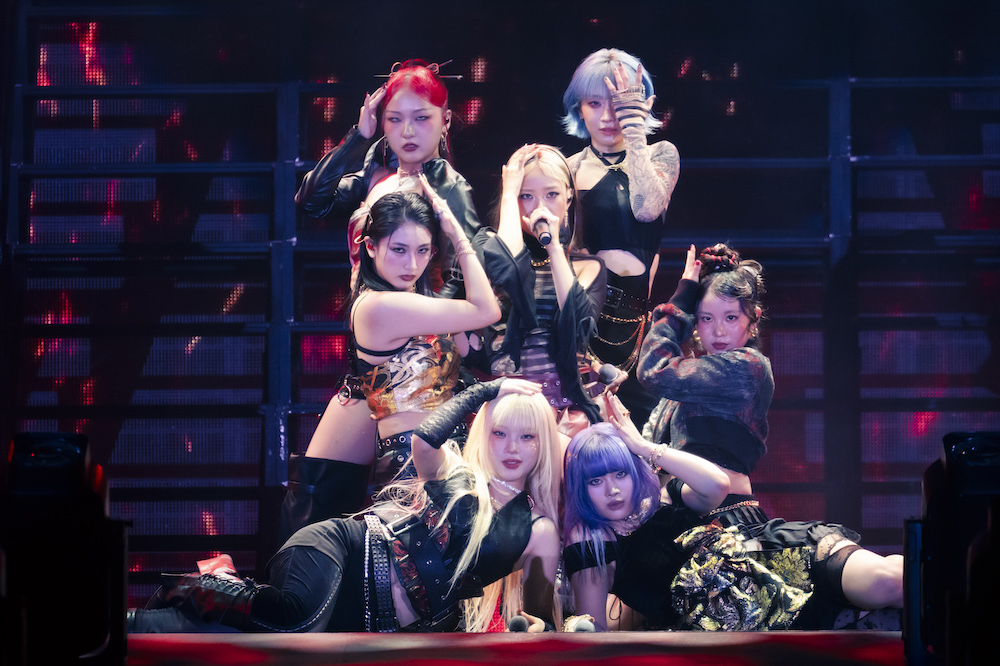 HANA／『BMSG FES’25』より（撮影＝田中聖太郎写真事務所）
