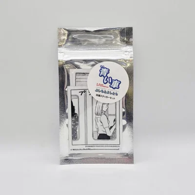 『完本 青い車』ステッカー