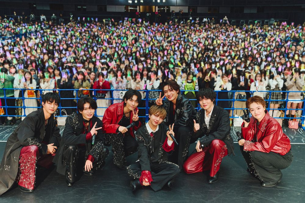 7人組ダンスヴォーカルグループ・原因は自分にある。4thシングル「パラノイドランデブー」リリースイベントでパフォーマンス初披露！