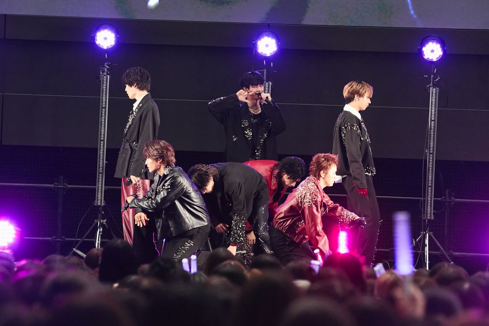 7人組ダンスヴォーカルグループ・原因は自分にある。4thシングル「パラノイドランデブー」リリースイベントでパフォーマンス初披露！