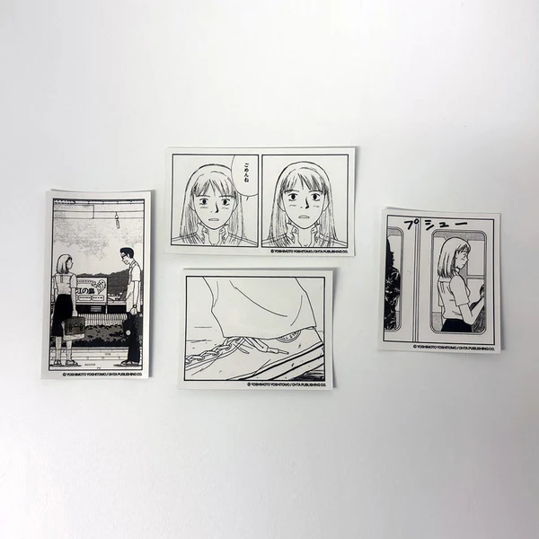 『完本 青い車』ステッカー