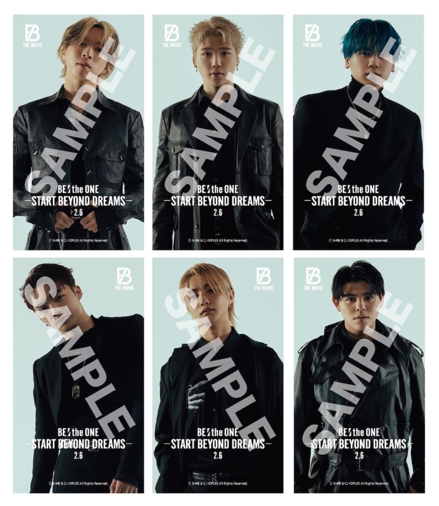 映画『BE:the ONE -START BEYOND DREAMS-』ムビチケ特典 （C）B-ME & CJ 4DPLEX All Rights Reserved.