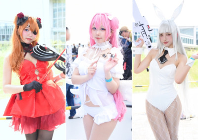 （左から）るかさん、優華さん、七さん