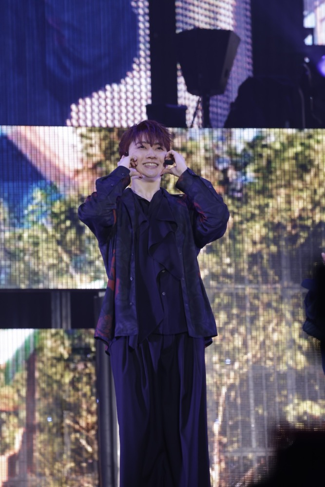 ユーキ/『BULLET TRAIN ARENA TOUR 2025-2026 REAL?』より(撮影=米山三郎、笹森健一)