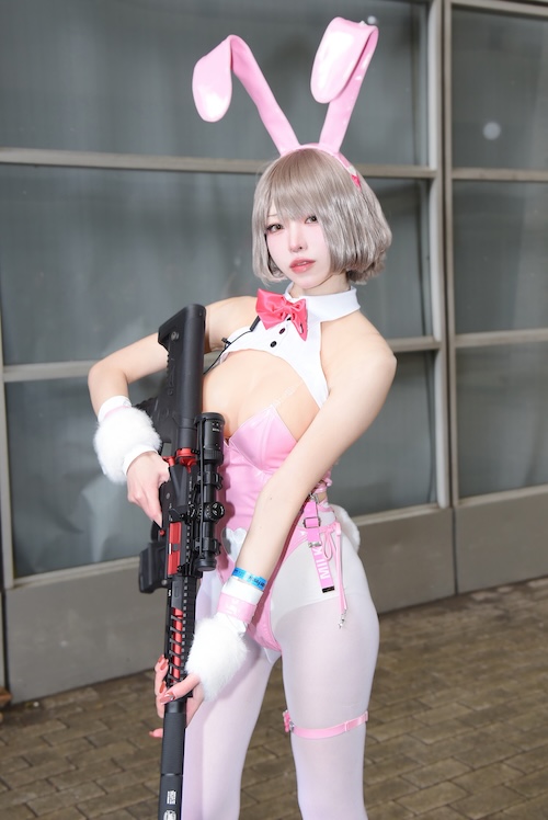 『勝利の女神：NIKKE』ミルク：ブルーミングバニー／らいむぎさん