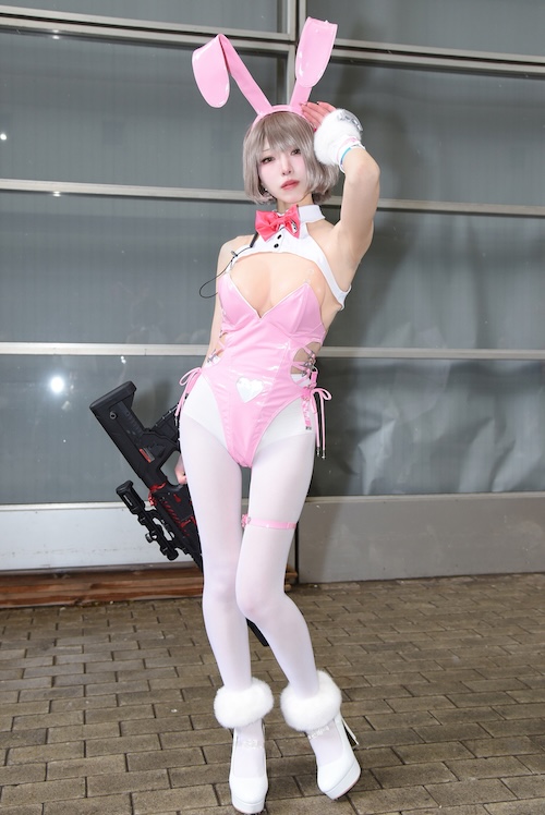 『勝利の女神：NIKKE』ミルク：ブルーミングバニー／らいむぎさん