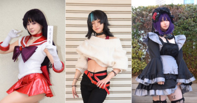 （左から）JILIさん、えりねこさん、みゃーこさん
