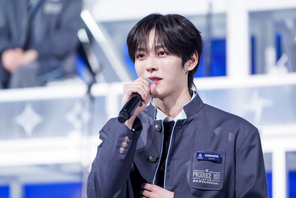 韓国籍メンバーSHINHAENG（オ・シンヘン）（C）PRODUCE 101 JAPAN 新世界