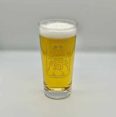 パリッコ『缶チューハイとベビーカー』特製グラス