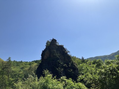 「第32回 星の郷八ヶ岳野辺山高原100kmウルトラマラソン」走行中の風景／撮影＝折田侑駿