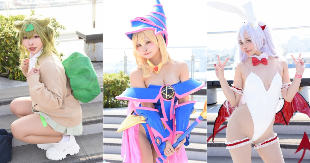 （左から）僕のプリンさん、天音ありぃさん、終夜蓮（よすがられん）さん