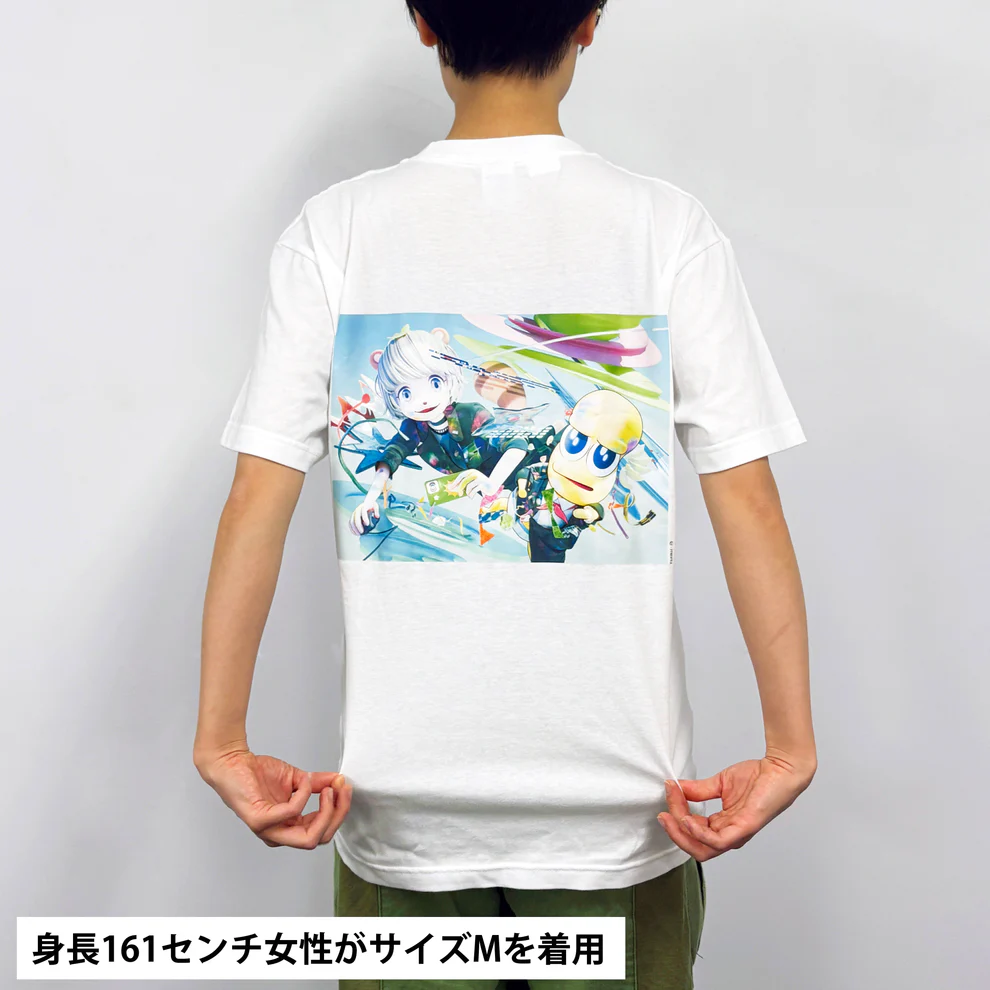 QJ×ぽんぽことピーナッツくんTシャツ