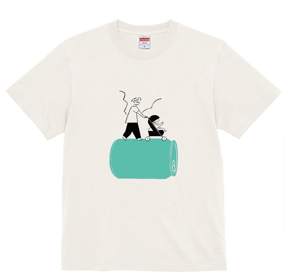 パリッコ『缶チューハイとベビーカー』特製Tシャツ