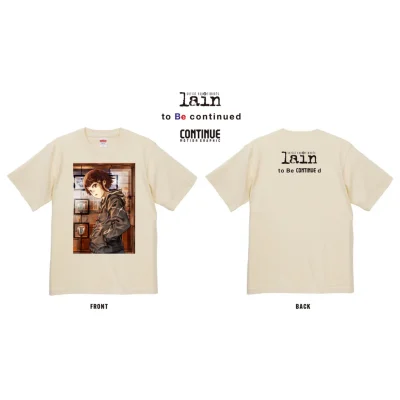 安倍吉俊『serial experiments lain』描き下ろしTシャツ