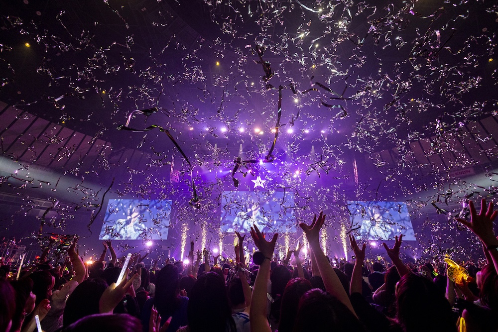 『STARGLOW 1st Fan Meeting -STAR CRUISE-』より/撮影=川島伸一、内田章哉、今村智哉
