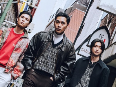 （左から）萩原利久、柳楽優弥、JUNON　（C）2026「RYUJI」製作委員会