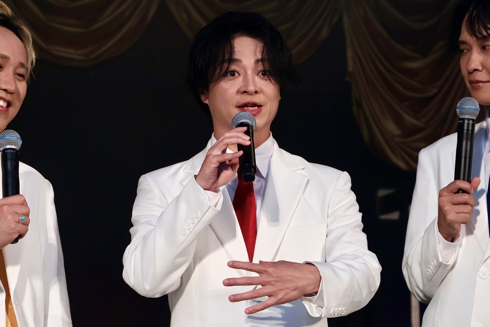 漫烈記者会見