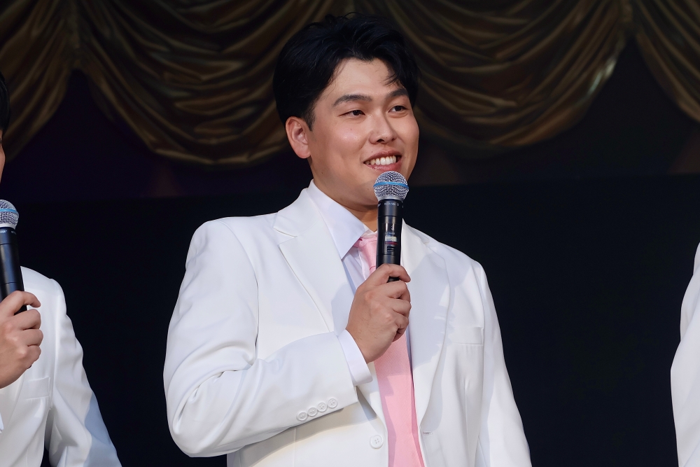 漫烈記者会見